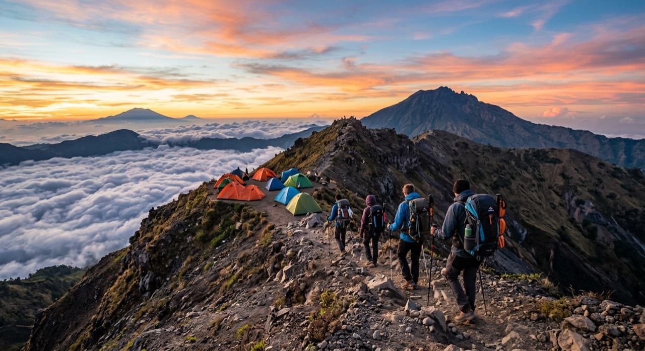 Paket Rinjani Summit Trek Lombok