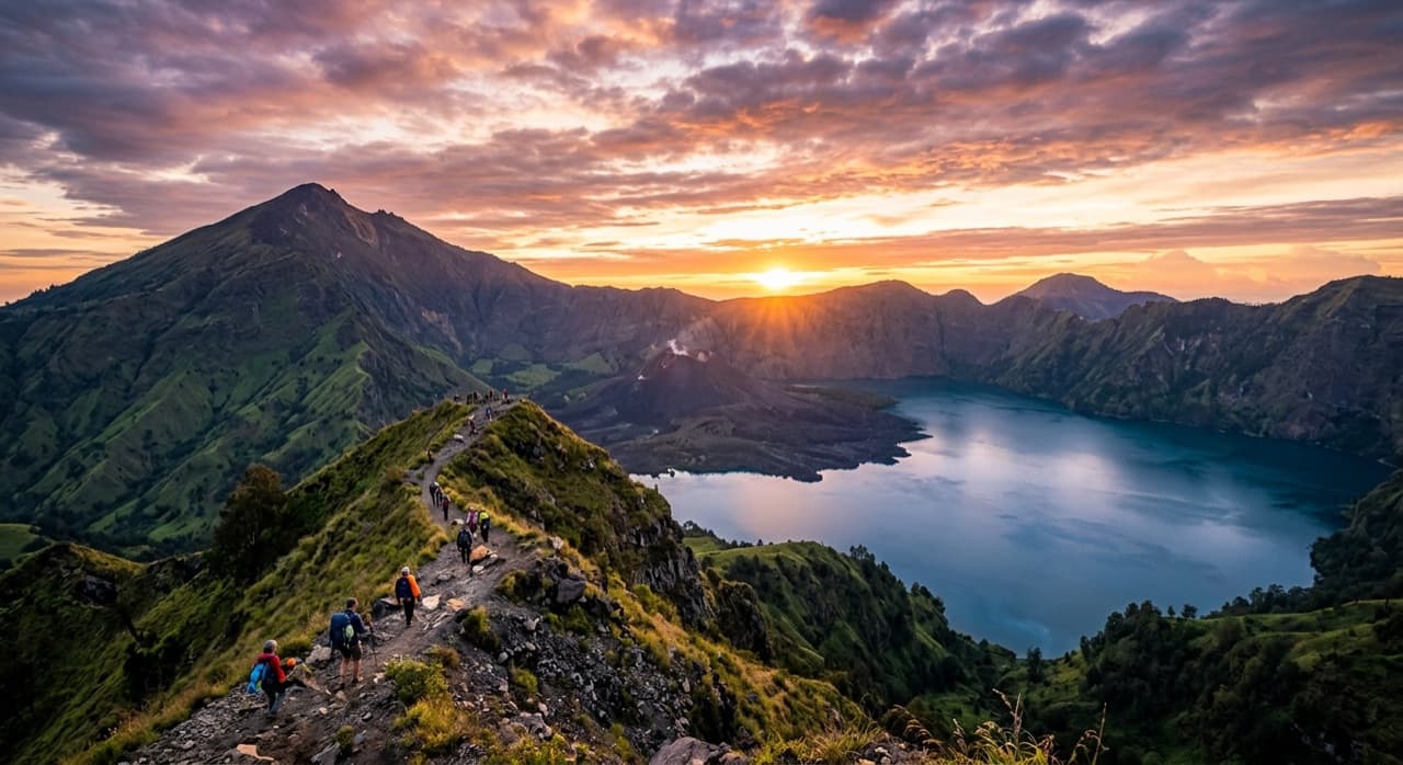 Gunung Rinjani — Atap Lombok, 3.726 mdpl